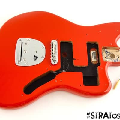 Fender Player II Jaguar Series BODY w HARDWARE Modern Alder Coral Red image 1