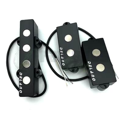 Delano PJ-MVC4 FE/M2 4 String PJ Bass Pickup Set image 2