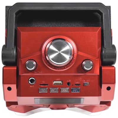 NYC Acoustics Bluetooth Karaoke Machine System wActive+TV LED's+Mic+Remote+Stand image 7