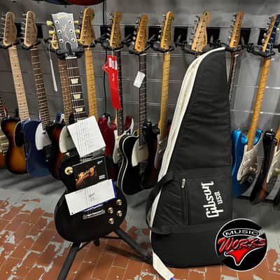 Gibson Les Paul 50 Tribute Satin Ebony Black image 3