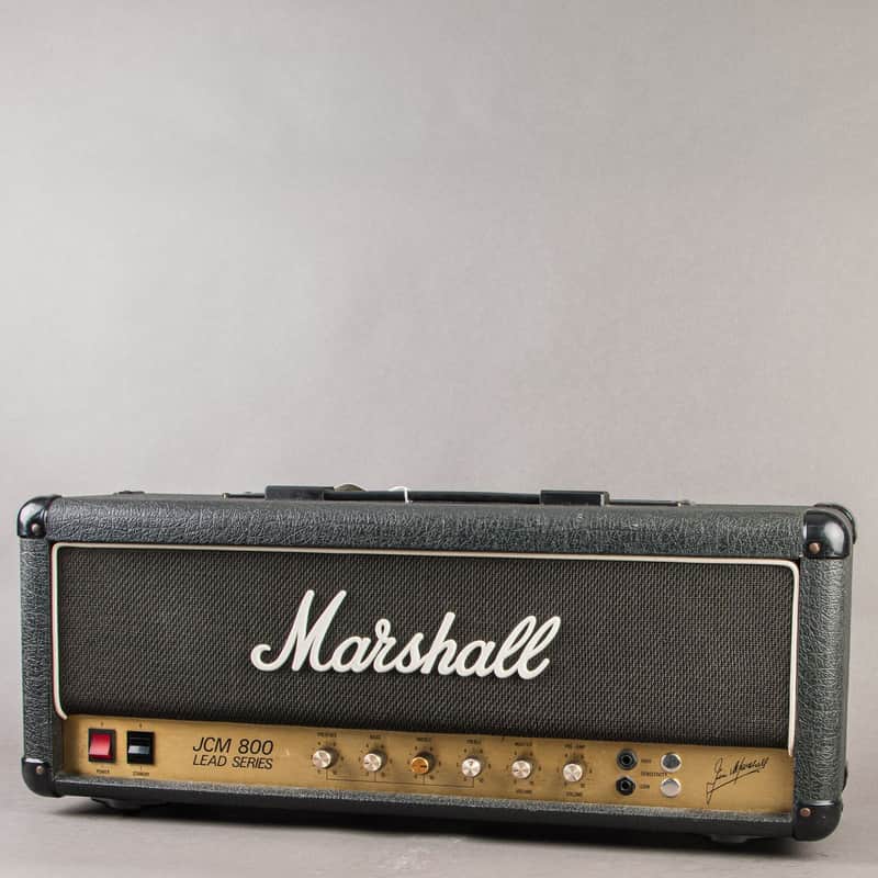 Marshall JCM800 2203 Vertical Input Head 100w 1983, Black Bild 1