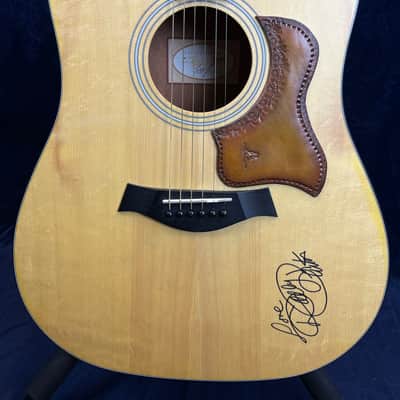 Taylor 110 Dreadnought Acoustic in Natural Dolly Parton Signed Pre-owned image 3