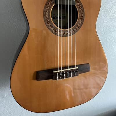 Hohner HC02 1/2 Classical Acoustic Guitar 2010s - Natural image 2