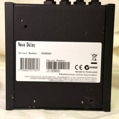TC Electronic ND-1 Nova Delay Digital Pedal Ping Pong Tap Tempo Reverse Stereo image 7