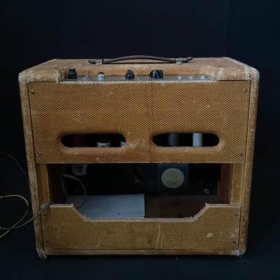 1956 Fender Harvard Model 5F10 – Rare Vintage Tube Amplifier (Serial H-00240 FI) image 6