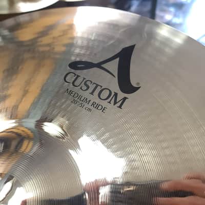 Zildjian 20" A Custom Medium Ride Cymbal 2439g image 3