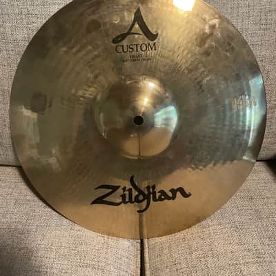 Zildjian 14" A Custom Hi-Hat Cymbals (Pair) image 1