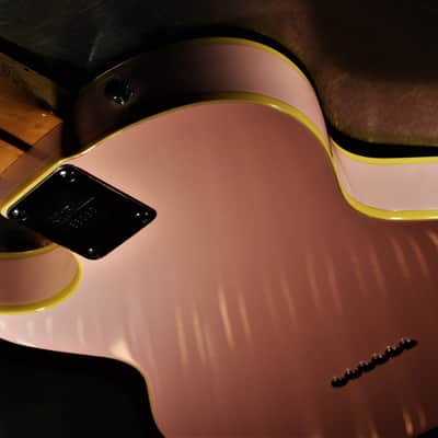 Strings & Things St. Blues Custom Bluesmaster II 1984 Shell Pink. Guitar that ruined Billy Squier image 19
