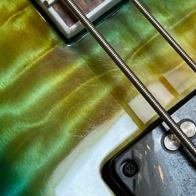 Jackson X Series Spectra SBXQ IV Electric Bass Floor Model - Amber Blue Burst Bild 9