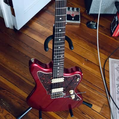 ‘96 Squier Vista Jagmaster Candy Apple Red image 3