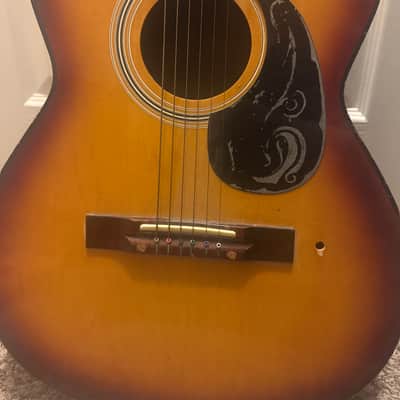 Encore mid-90s Acoustic Guitar image 2