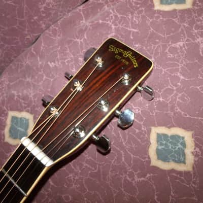 Early 1980's Sigma Martin Japan SE-28 rare model Cutaway Acoustic image 4