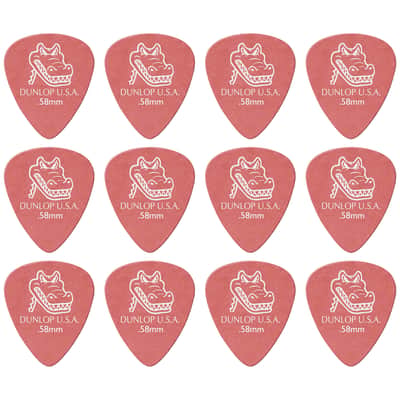 417P058 Gator Grip 0,58mm Sachet de 12 Dunlop image 1