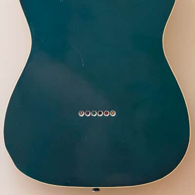 Fender Telecaster Custom Double Bound Ocean Turquoise Nitro USA neck Japan body image 4