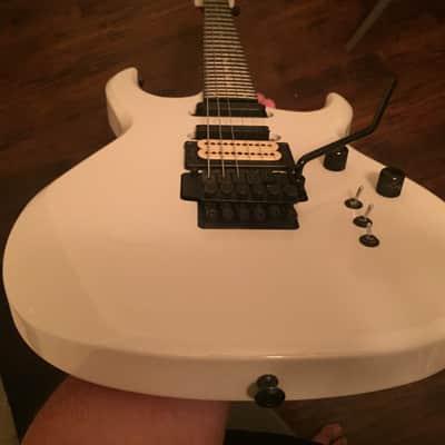 Carvin DC135 w/ Carvin/Kahler Floyd Rose + More! 1993 Antique White Kiesel image 6
