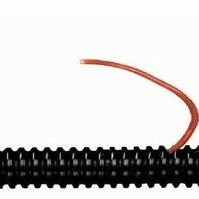 MR DJ SLT14 100 FEET 1/4" Split Loom Wire TUBING Hose Cover AUTO Home Marine image 3