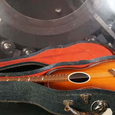 Vintage Regal Parlor Acoustic w/ Chipboard Case image 18