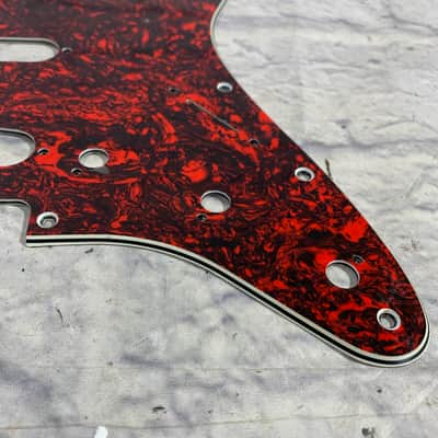 Squier Strat Tortoise Pickguard Pickguard image 2
