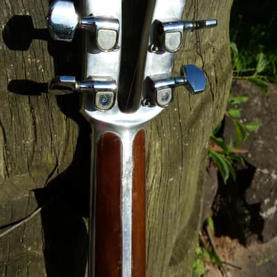 2-DAY PRICE DROP!  Vintage Kramer DMZ 2000 1980 Honey Lacquer Aluminum Neck image 9