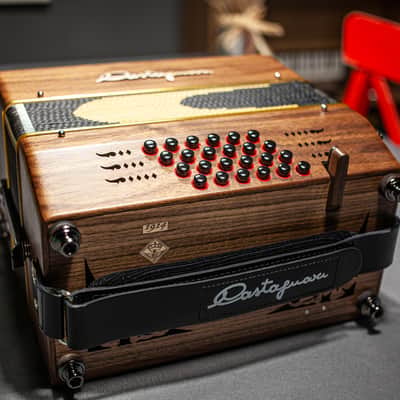 Acordeón datónico Castagnari Jà button accordion image 6