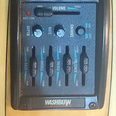 Washburn Festival Series EA20SDL with Chorus Cutaway image 10