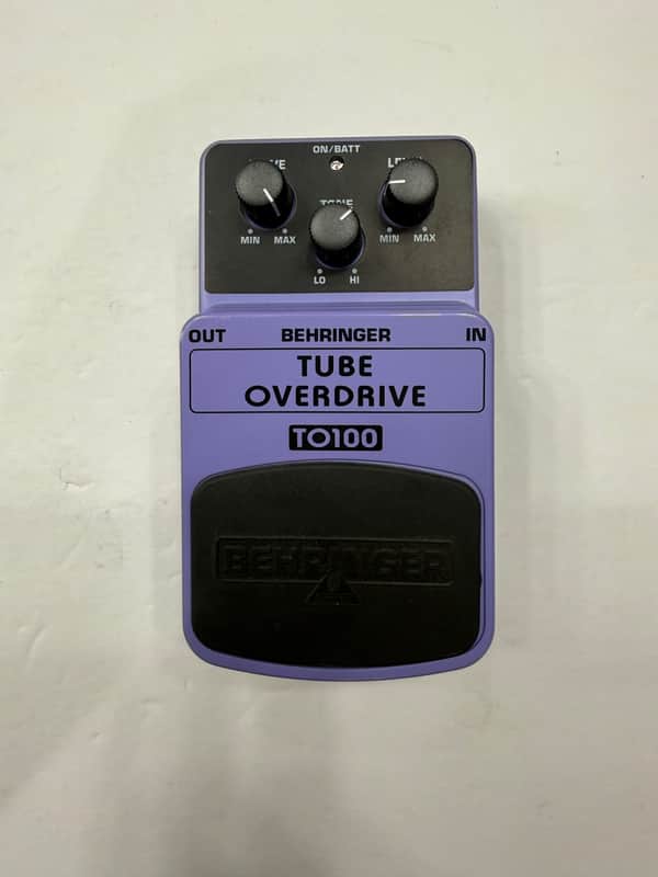 Behringer TO100 Tube Overdrive | Reverb