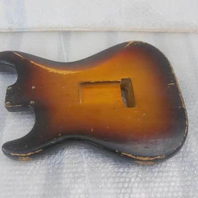 1960 FENDER STRATOCASTER BODY USA image 4