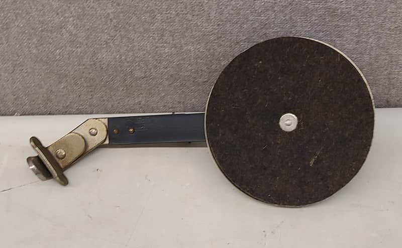 Vintage Leedy Bass Drum External Clamp On Tone Control Muffler Pad Damper image 1