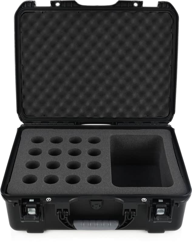 Gator GM-16-MIC-WP Waterproof Injection-molded 16 Microphone Case image 1