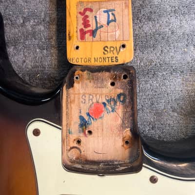 1992 Fender SRV Stevie Ray Vaughan Signature Stratocaster - First Year Run & All Original TONE MONSTER w Tons of MOJO - Pro Set Up w Perfect Frets/Action/Intonation! image 24