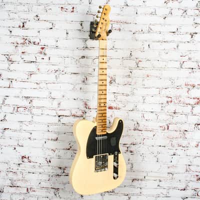Fender - Custom Shop 1954 Journeyman Relic® Telecaster® Electric Guitar - 1-Piece Rift Sawn Maple Neck Fingerboard - Aged Nocaster® Blonde - with Deluxe Hardshell Case - x7541 (9236091068-1) image 4