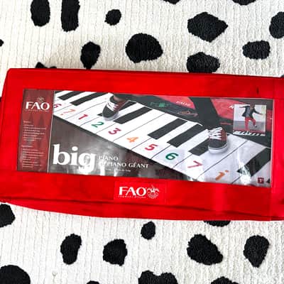 FAO Schwarz The Big Piano Dance Mat 70" Long Works Great Tested Tom Hanks Big Movie Floor Keyboard image 4