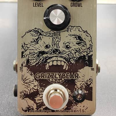Demiurge Instruments GrizzlyBear 2010's Overdrive Pedal - Silver image 2