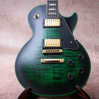 GIBSON USA Custom Shop M2M Les Paul Custom Widow "Green Widow + Ebony" (2024) image 5