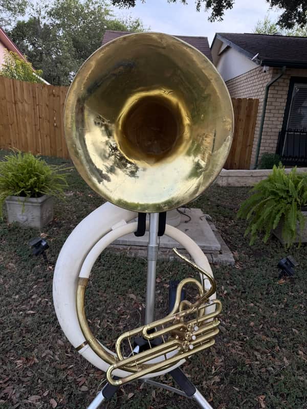 Conn 36K Sousaphone Fiberglass With Brass Bell (Hybrid) - Lacquer image 1