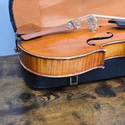 Vintage Att. Laberte-Humbert Frères Firm – Mirecourt France - 16" Viola - READ! image 18