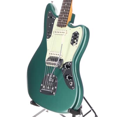 Fender Certified Pre-Owned Vintera III Mid '60s Jaguar, Rosewood Fingerboard, Sherwood Green Metallic (R1)(453612) (45362) image 4