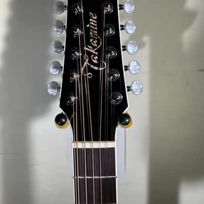 Takamine Legacy Deluxe 12-String Acoustic/Electric Guitar EF381DX (Black Finish) image 3
