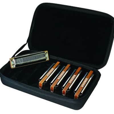 Hohner MBC Marine Band 5-Piece Harmonica Set G, A, C, D & E - Made in Germany image 1