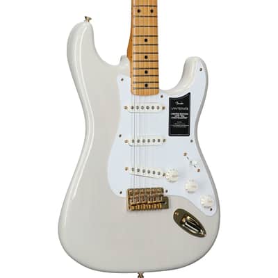 Fender Limited Edition Vintera III Late 50s Stratocaster Electric Guitar, White Blonde image 1
