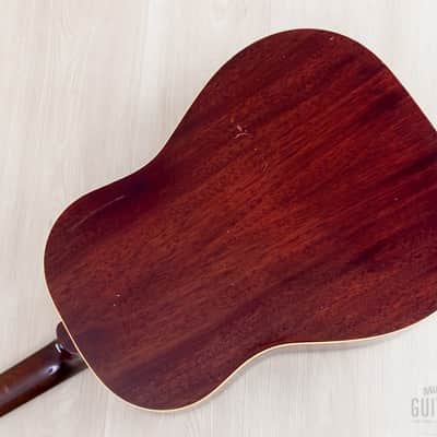 1961 Gibson J-45 ADJ Vintage Dreadnought Acoustic Guitar Cherry Sunburst w/ Case image 18