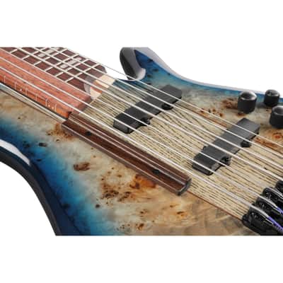 Ibanez SR Bass Workshop SRA7 7-String Bass Guitar - Cosmic Blue Starburst image 11