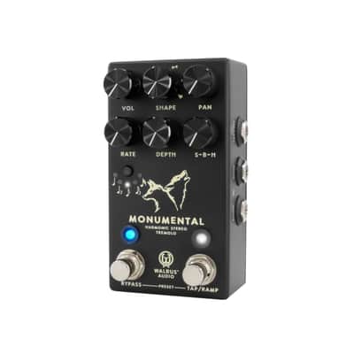 Mint Walrus Audio Monument Harmonic Tap Tremolo V2-Orange imagen 7