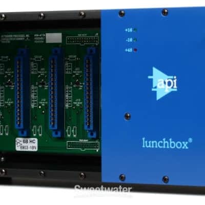 API 500-6B 6-slot 500 Series Lunchbox (API5006B-DBd1) image 6