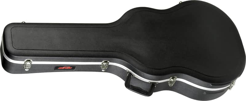 SKB 1SKB-8 Economy Molded Dreadnought Acoustic Guitar Hard Case, Black image 1