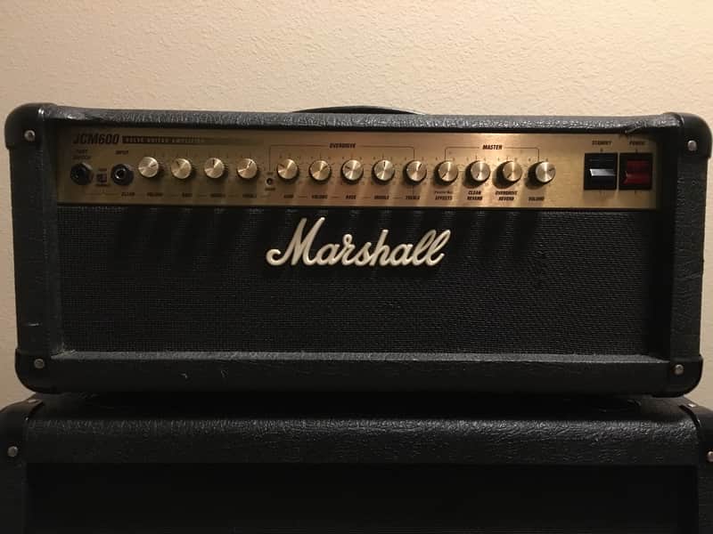 Marshall JCM 600 60-Watt 4x10 Half Stack image 1
