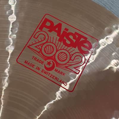 Paiste 20" 2002 Crash Cymbal (As Close To Mint As It Gets!) image 3