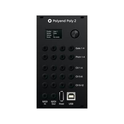 Polyend Poly 2 - Polyphonic MPE compatible MIDI to CV interface [eurorack] image 1