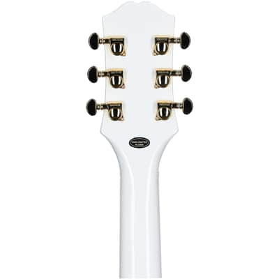 Epiphone Inspired by Gibson SG Custom Electric Guitar (with Gig Bag), Alpine White image 6