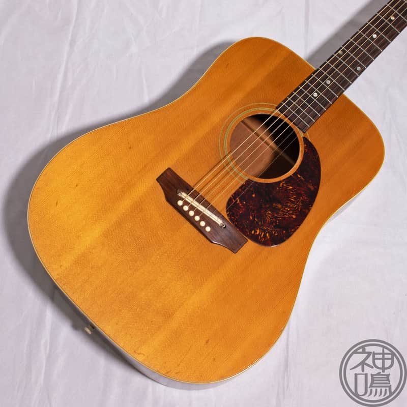 Gibson J-50 (1968) - Early Square Shoulder, Long Scale, Natural Headstock - Excellent Player